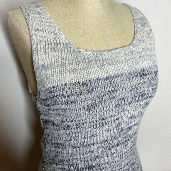 Dolce & Gabbana Dress Womens Size 36/38 Grey Heathered Sweater Knit MSRP $1200 - Picture 1 of 6